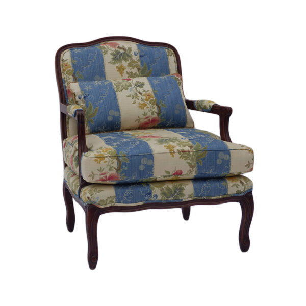 WS-2610-1450  Louis XV Arm Chair -30W 34D 38H-COM 6 yds