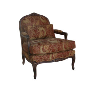 WS-2606-Beaumont Louis XV  Arm Chair 29W34D 38H COM 5.5 yds