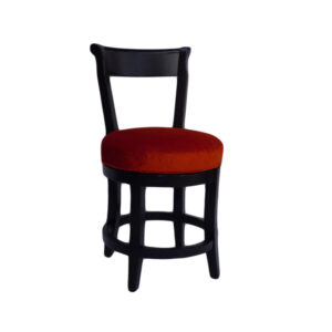 WS-1607-BAR STOOL-SHOWN AS  COUNTER STOOL -18W 23D 36H 24SH