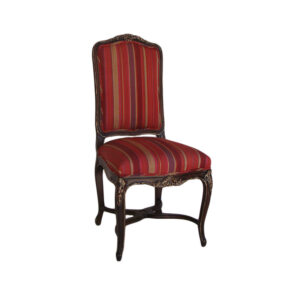 WS-2706-Le Mirand Louis   XV Side chair  20W 23.5D 42H-COM 1.5 yds-Arm Chair 23W 22D 43H-COM 2 yds