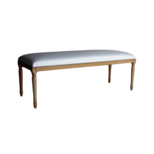 WS-1760-Louis XVI Paulina Bench-In Custom Size-COM 2 yds