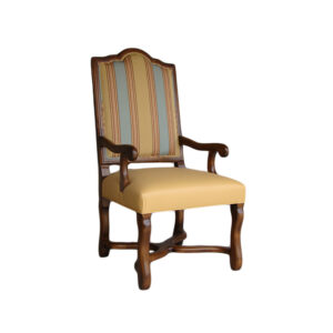 WS-2050-632-C Duke of Wilmington Dining Chairs Arm-23W 26D 46H-Side-21W 25D 46H-COM 2 yds