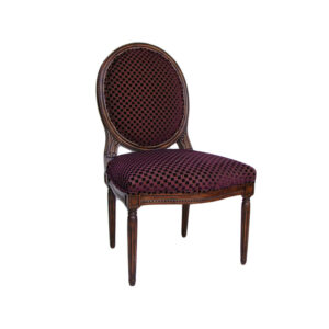 WS-2104- Louis XVI  Fontelle Carved Side Chair