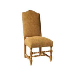 WS-2063-570 Mary Stuart Jaocbean Dining Chairs-Arm 22W 20D 47H -COM 3 yds -Side 20W 20D 47H -COM 2.5 yds