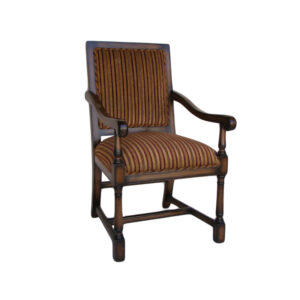 WS-2068-Chepstow Dining Chairs- Arm-24W 26D  43H-Side- 20W 26D 43H-COM 2.5 yds