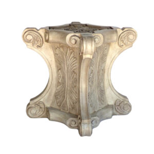 WS-1951-Camelot Carved  Dining/Entry Table  Base-36D 29H