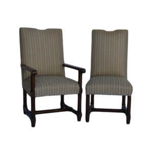 WS-2301-Cambria Dining Chairs-A-24.5W 30D 44H S-21W 28D 44H