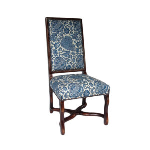 WS-2069-Richmond  Grove Dining Chairs-Arm Chair  23W 26D 46H-Side-21W  25D 46H -Com 2 yds