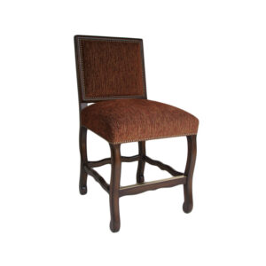 WS-1633-BAR STOOL - 20W 24D 47H 29SH  COUNTER STOOL - 20W 24D 43H  26SH