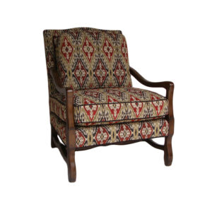 WS-2622-Hampton Country Arm Chair- 29W 35D 38H COM 6 yds