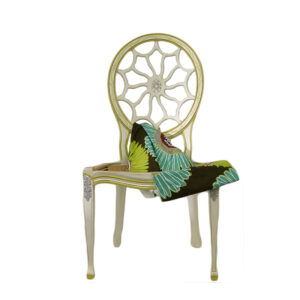 WS-2092- Brunswick Hepplewhite Dining Chairs- A-26W23D 41H- S-20.5W 21D 41H-COM 1 yd