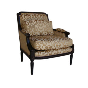 WS-2603-447 Marquessa  Halifax Arm Chair-31-30-35H - COM 7 yds
