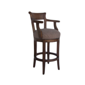 WS-1604- BAR-35 Upholstered  Seat -BAR STOOL-25W 25D 44H 30SH-COUNTER STOOL-25W 25D 38H 24SH