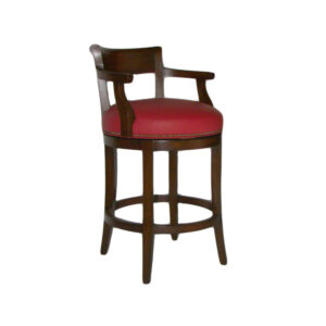 WS-1604-BAR-35-Upholstered  Seat -BAR STOOL-24W 23D 42H 30SH-COUNTER STOOL-24W 23D 36H 24SH