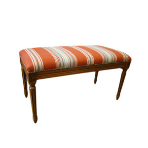 WS-1759-Louis XVI Paulina Bench-In Custom Size-COM 2 yds