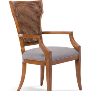 WS-1194   Olivia  Arm  Chair with  Cane  Back